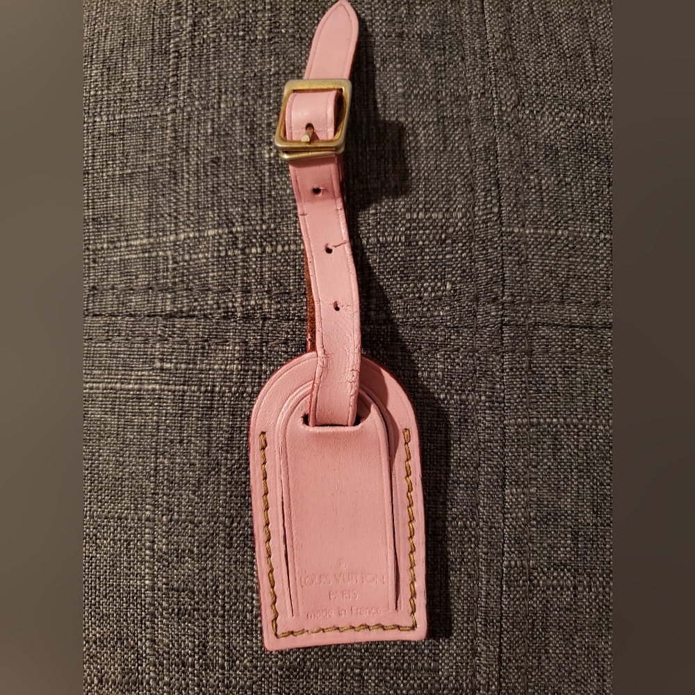 Authentic Louis Vuitton Luggage Tag